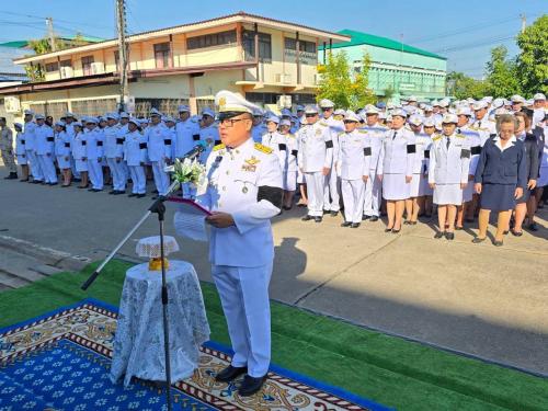 สพอ.วังทองร่วมพิธีวางพวงมาลาเพื่อน้อมรำลึกเนื่องในวันคล้ายวันสวรรคต พระบาทสมเด็จพระจุลจอมเกล้าเจ้าอยู่หัว รัชกาลที่ ๕ " วันปิยมหาราช"